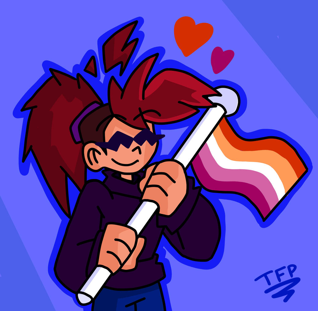 Storm shows her Pride!